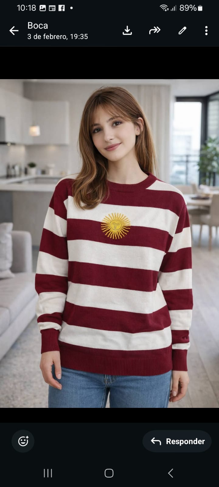 Sweater Breme Rayado Premium
