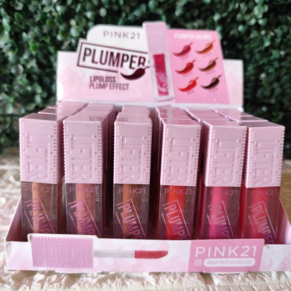 Lipgloss plumper Pink 21 (voluminizador - pica)