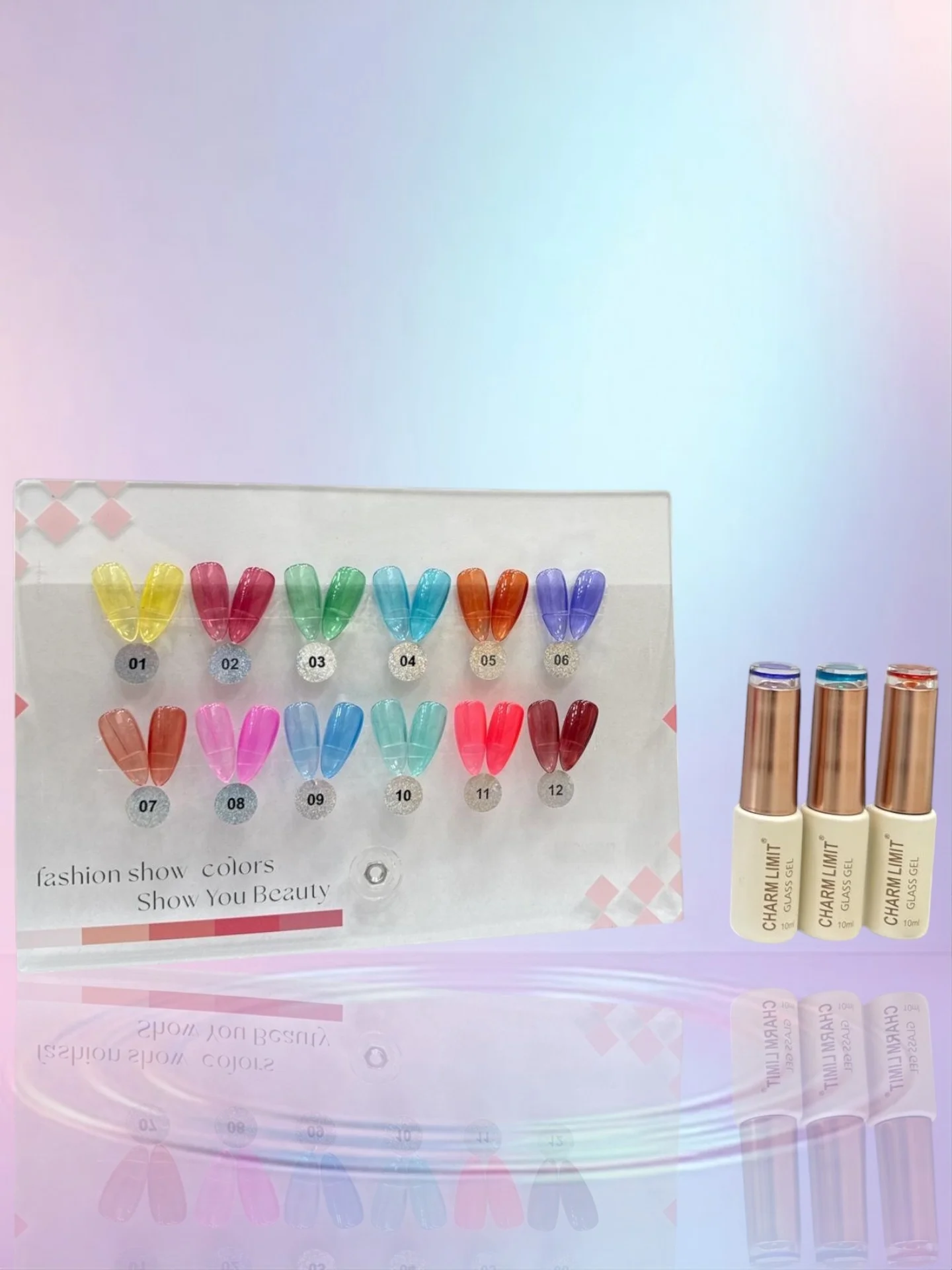 Esmalte Gelatina Glass gel - Charm limit
