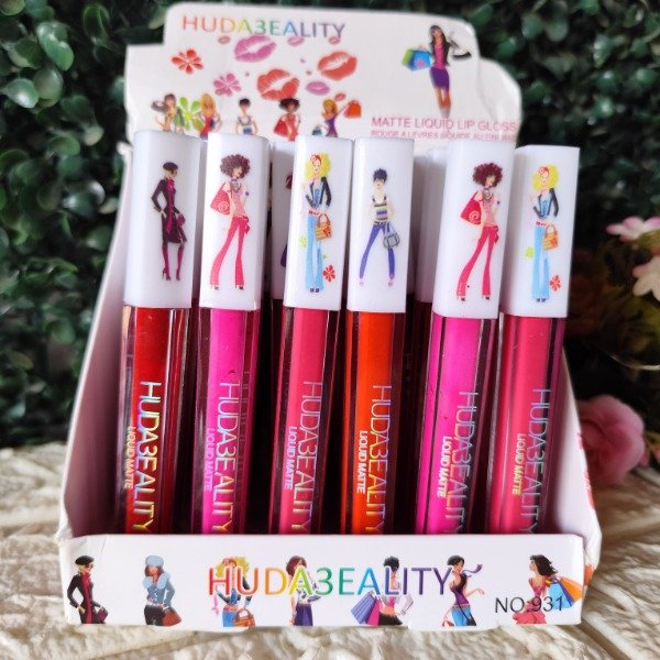 Labial liquido HUDA (tapa diseño)