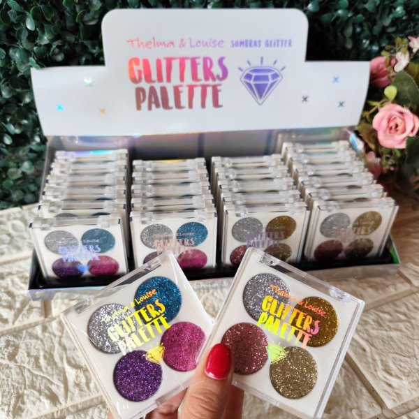 Paletas de glitter