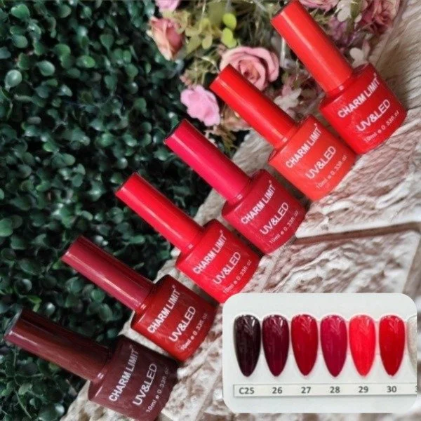 Esmalte SERIE ROJA Charm limit  x12u