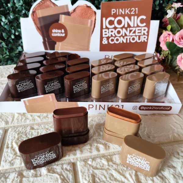 Contorno y bronceador en barra- Pink 21