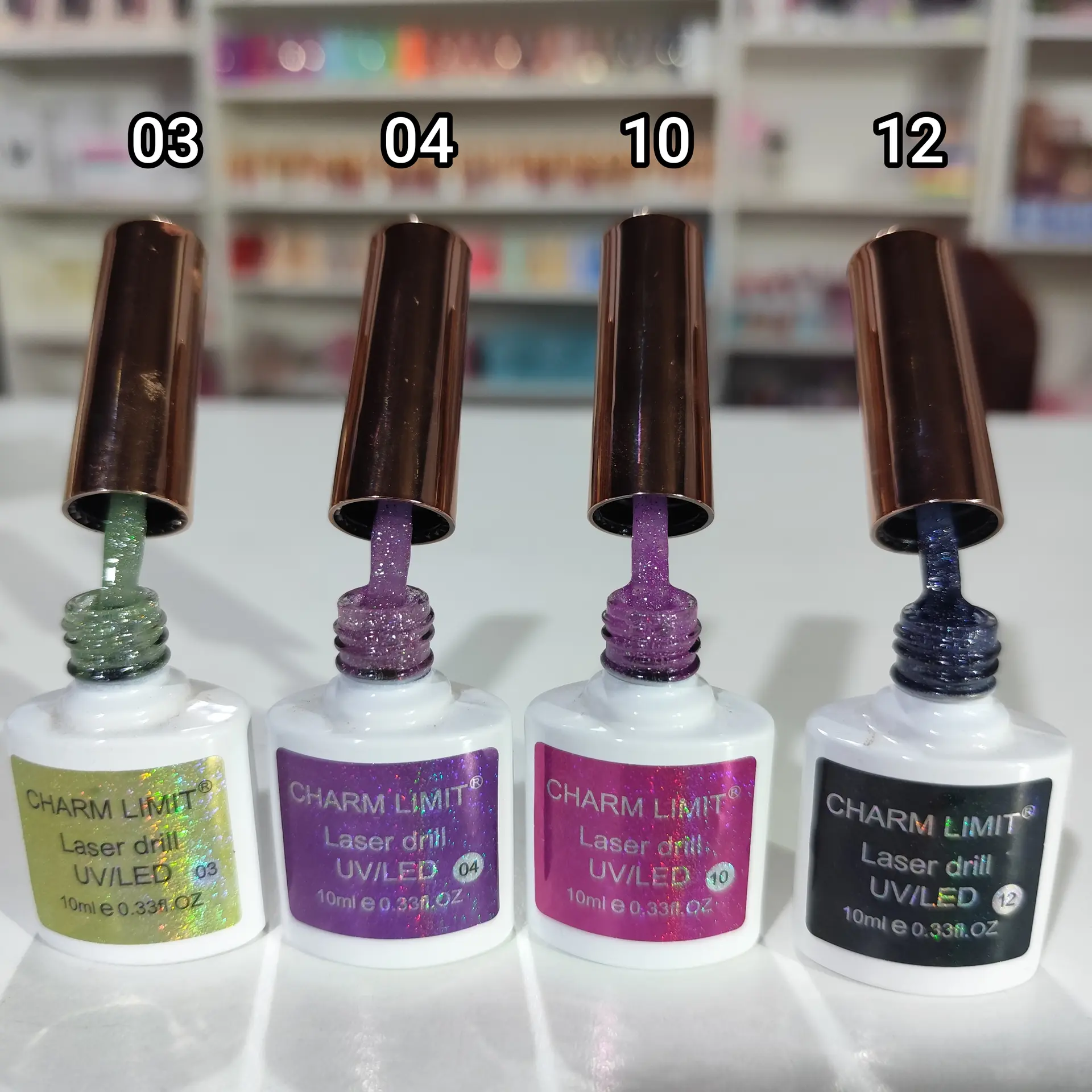 Esmalte Reflectivo LÁSER DRIL - CHARM LIMIT