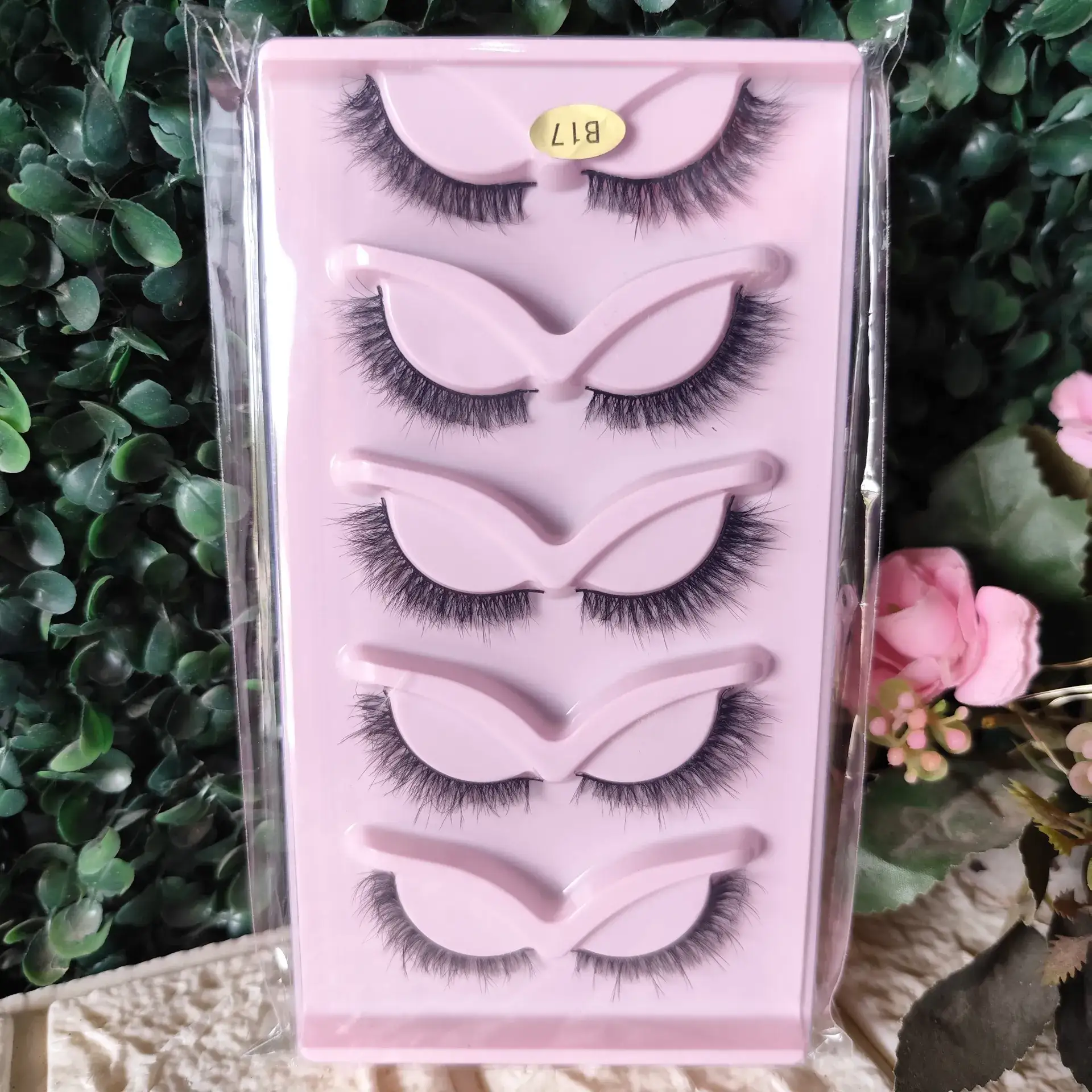 Set X5 pares de pestañas postizas