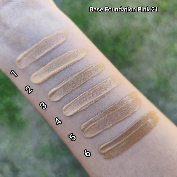 Base Foundation matte Pink 21