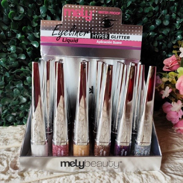 Delineador glitter Mely