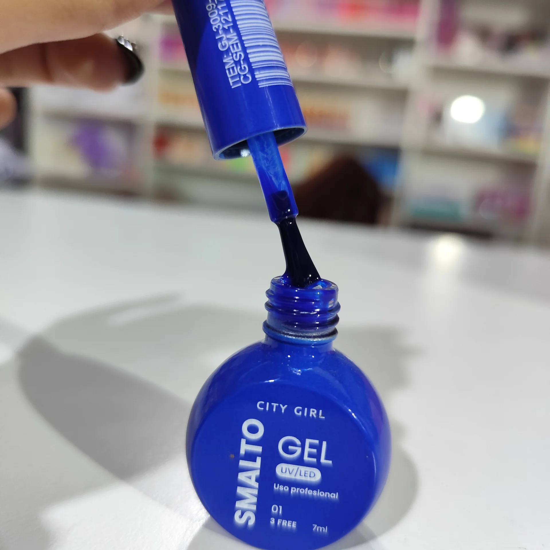 Esmalte city 10 ml azul #01