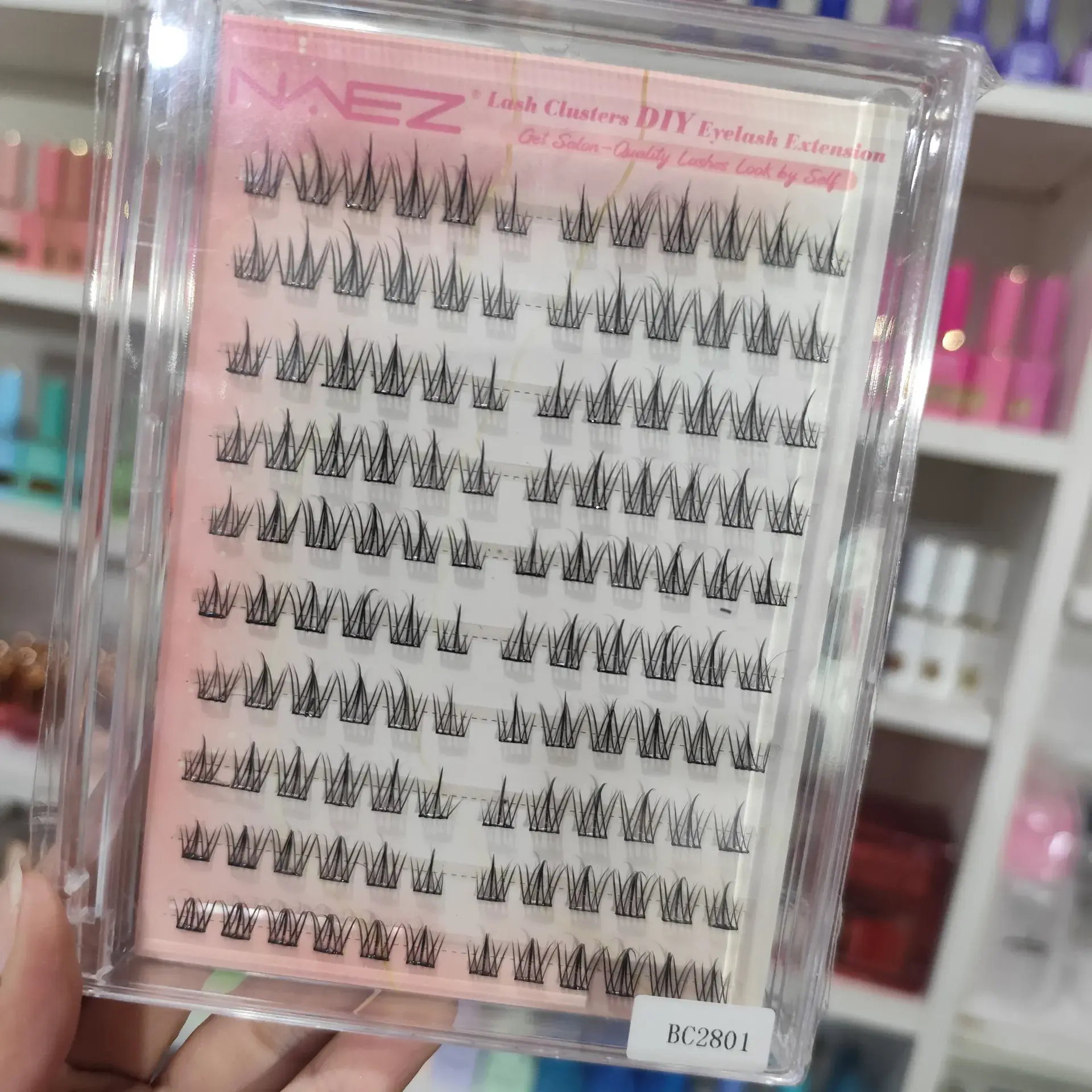 Set de extensiones de pestañas autoadhesivas